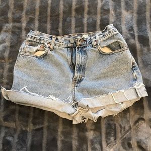 Cutoff Calvin Klein Jean Shorts